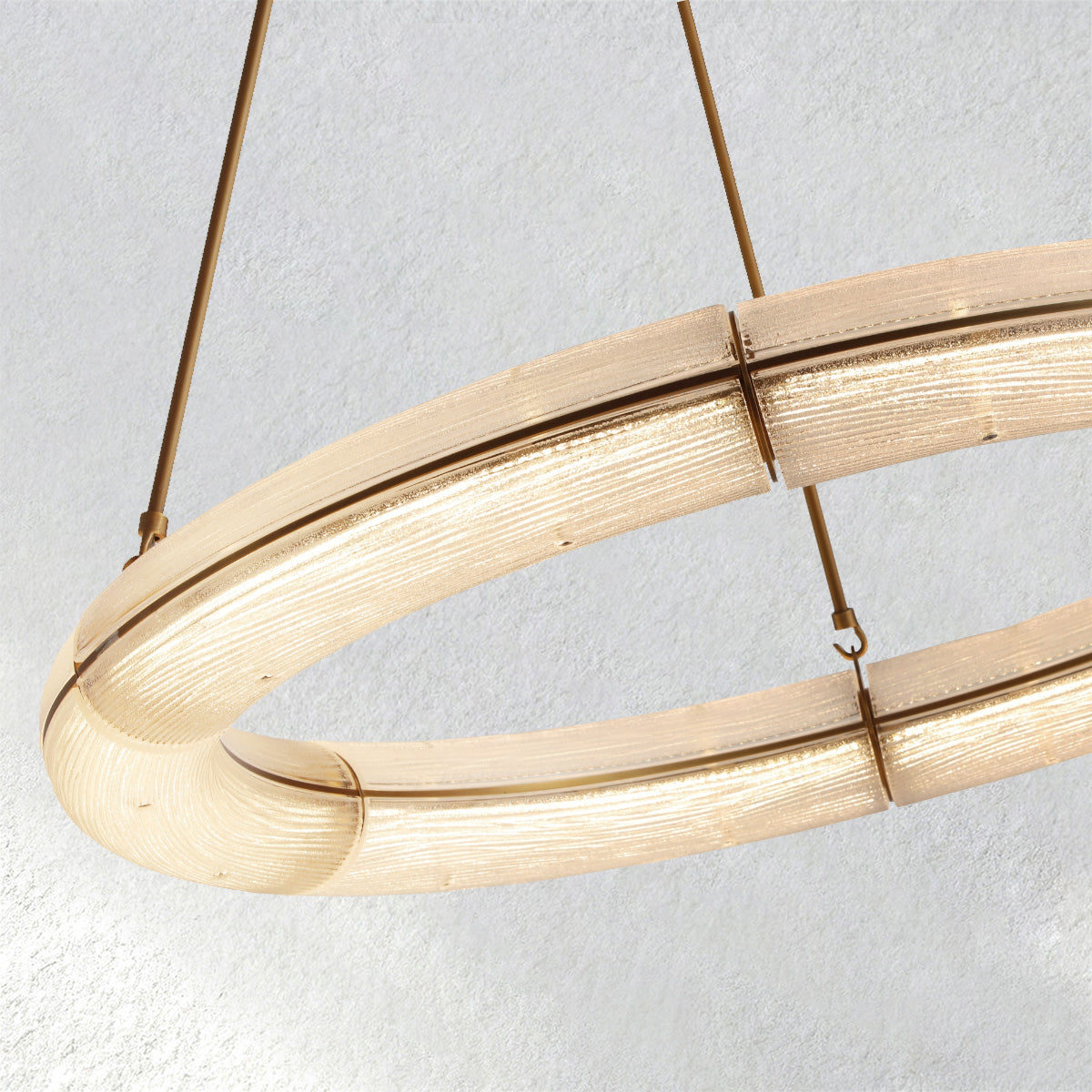 furnviro Eclipse Round Chandelier